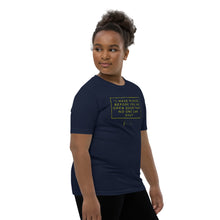 Load image into Gallery viewer, I Have Placed Before You An Open Door - Youth Short Sleeve T-Shirt (Yellow)
