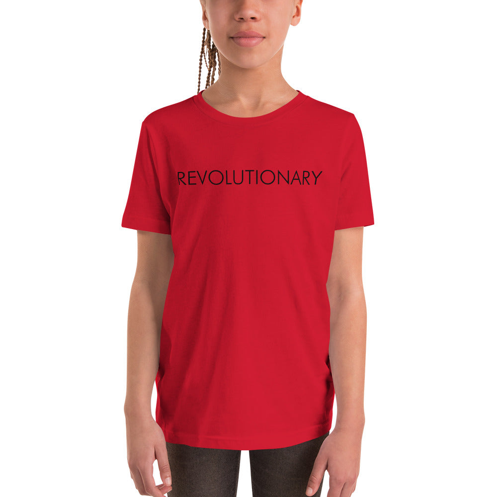 Revolutionary - Youth Short Sleeve T-Shirt (Black)