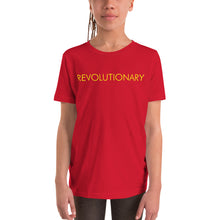 Load image into Gallery viewer, Revolutionary - Youth Short Sleeve T-Shirt (Yellow)

