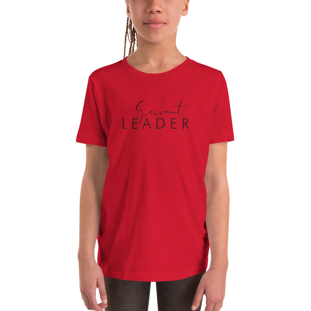 Servant Leader - Youth Short Sleeve T-Shirt (black)