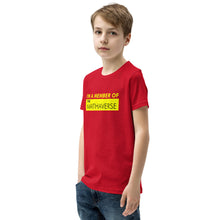 Load image into Gallery viewer, I&#39;m A Member Of The Marthaverse - Youth Short Sleeve T-Shirt (Yellow)
