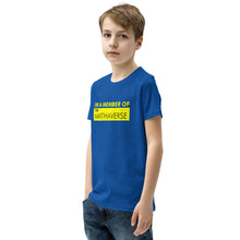 Load image into Gallery viewer, I&#39;m A Member Of The Marthaverse - Youth Short Sleeve T-Shirt (Yellow)
