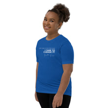 Load image into Gallery viewer, I Didn&#39;t Come Here To Play The Game - Youth Short Sleeve T-Shirt (White)
