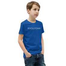 Load image into Gallery viewer, Revolutionary - Youth Short Sleeve T-Shirt (White)
