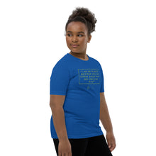 Load image into Gallery viewer, I Have Placed Before You An Open Door - Youth Short Sleeve T-Shirt (Yellow)
